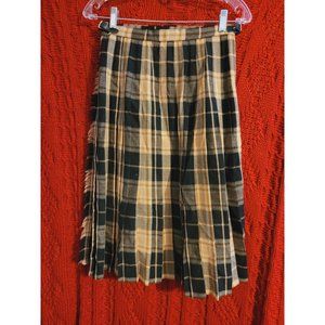 Vintage Clan Royal of Scotland Plaid Skirt